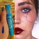 ماسكرا كاريت ازرق تكثيف بشكل غير طبيعي ✨?